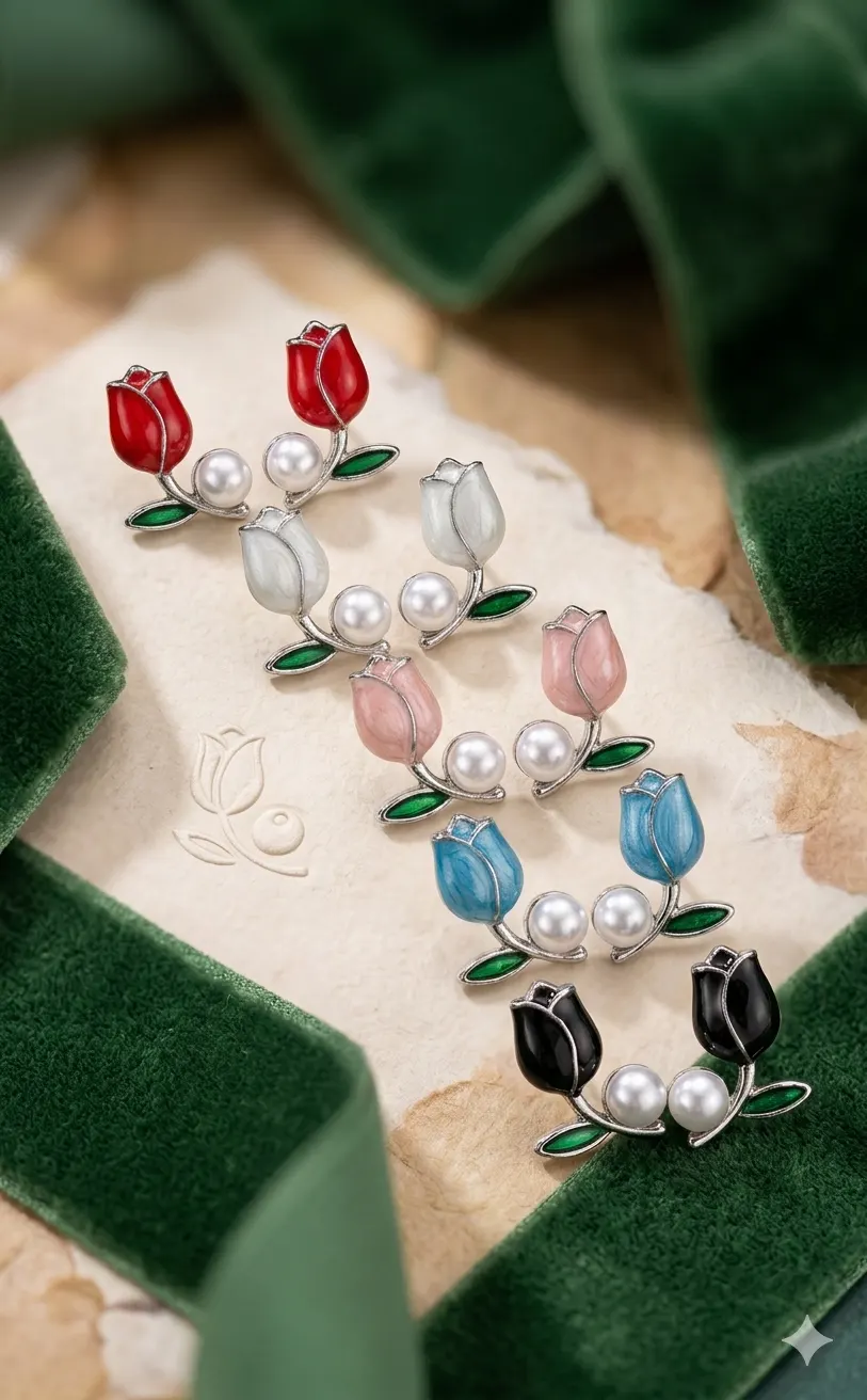 Tulip stud